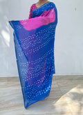Bandhani Silk Saree